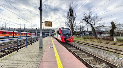Oglądanie wnętrza pociągu bez wychodzenia z domu